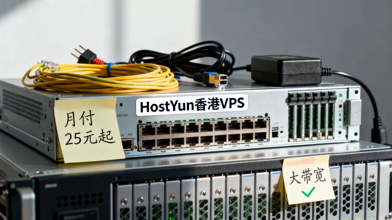 HostYun香港VPS月付25元起靠谱吗,香港大带宽VPS推荐 HostYun香港VPS月付25元起靠谱吗,香港大带宽VPS推荐