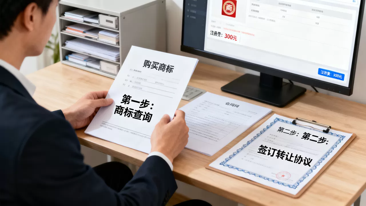 个人购买商标怎么操作？个人购买商标流程及费用详解