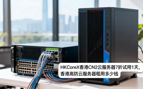 HKCoreX香港CN2云服务器7折试用1天，香港高防云服务器租用多少钱