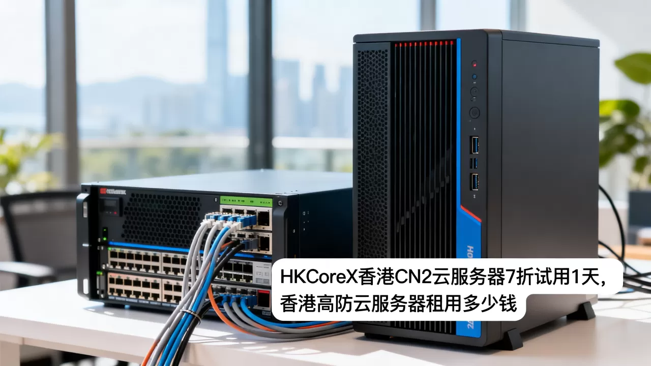 HKCoreX香港CN2云服务器7折试用1天,香港高防云服务器租用多少钱 HKCoreX香港CN2云服务器7折试用1天,香港高防云服务器租用多少钱
