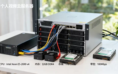 个人视频云服务器怎么配？云服务器配置推荐