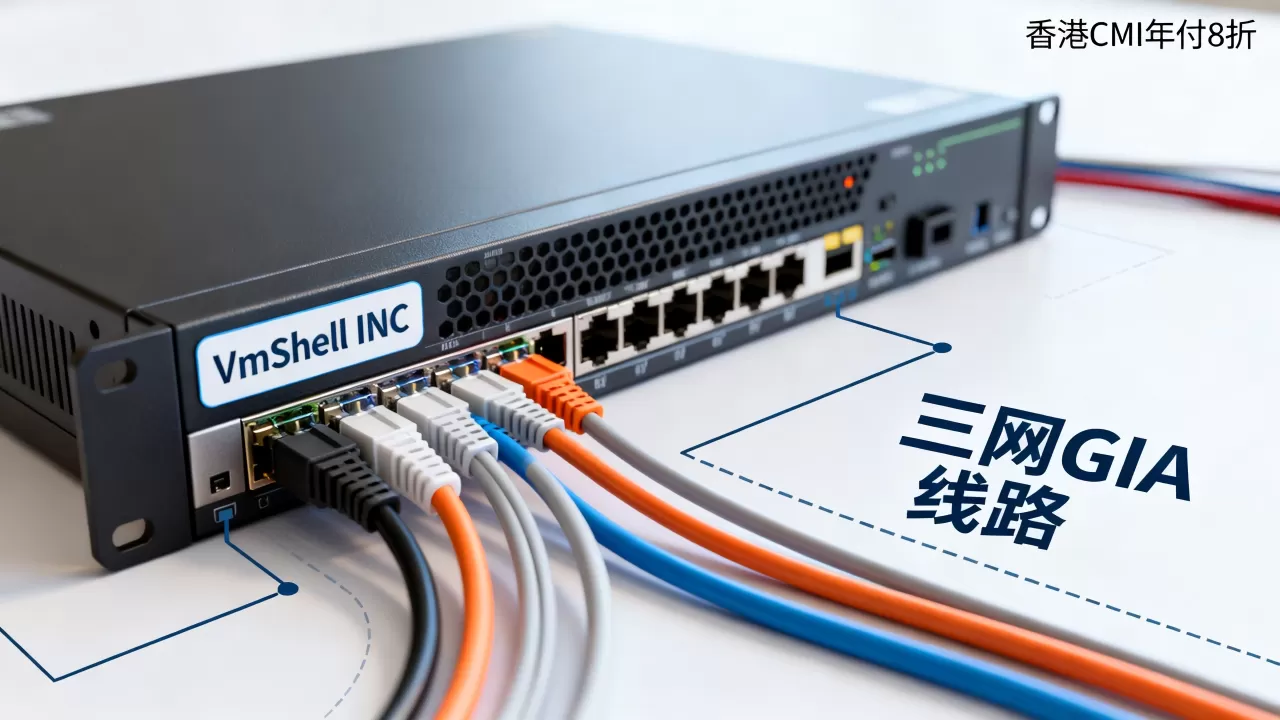 美国VmShell INC三网GIA线路稳定吗？香港CMI年付8折如何？
