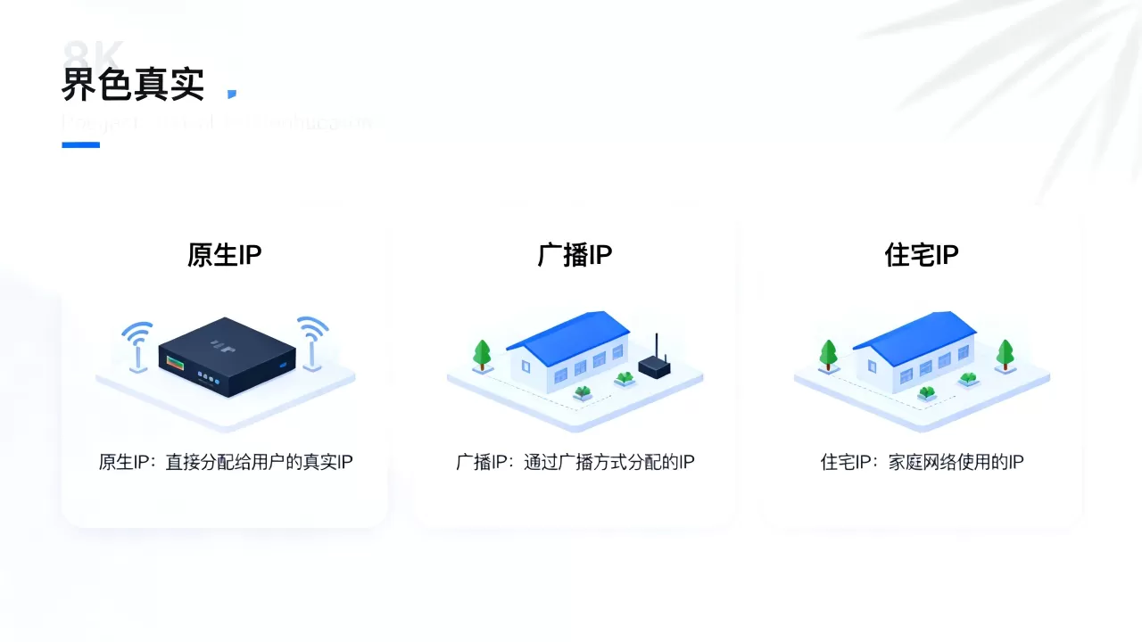 什么是原生IP、广播IP与住宅IP?如何区分及各自特点 什么是原生IP、广播IP与住宅IP?如何区分及各自特点