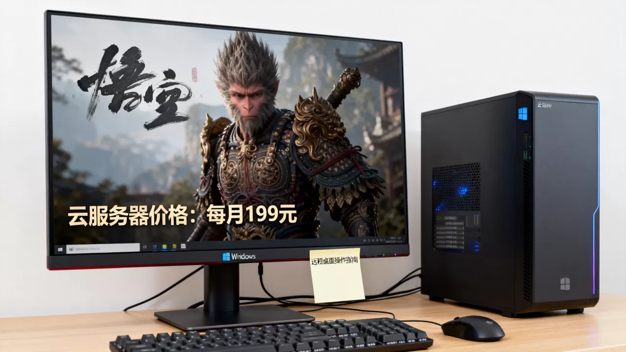 远程Windows桌面玩悟空?黑神话悟空云服务器多少钱 远程Windows桌面玩悟空?黑神话悟空云服务器多少钱