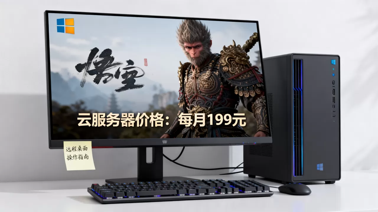 远程Windows桌面玩悟空?黑神话悟空云服务器多少钱 远程Windows桌面玩悟空?黑神话悟空云服务器多少钱