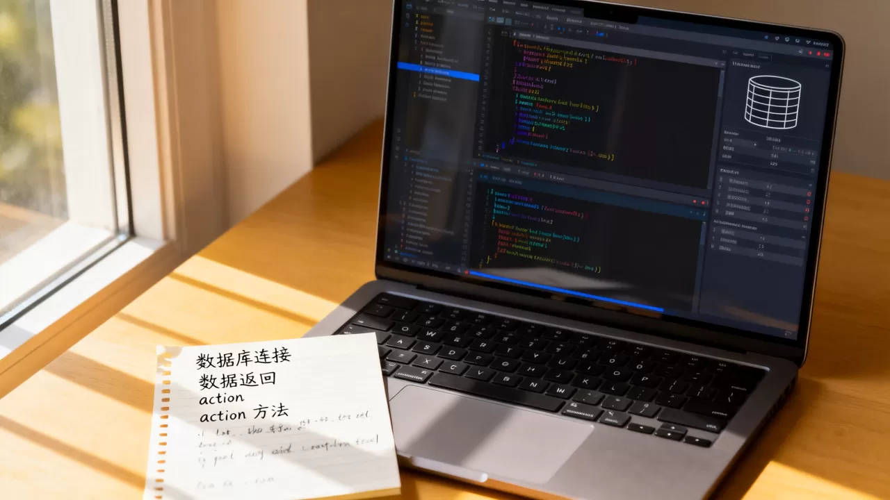 action怎样返回数据库？action返回数据库数据方法