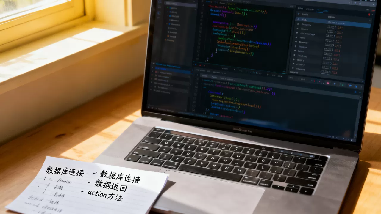 action怎样返回数据库？action返回数据库数据方法