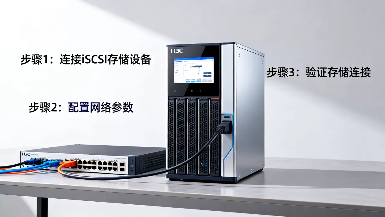 H3C云计算平台iSCSI服务器怎么用?配置教程 H3C云计算平台iSCSI服务器怎么用?配置教程