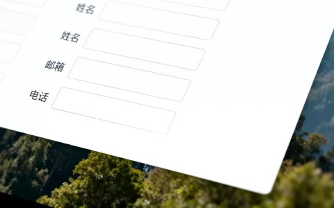 添加表单时标签怎么设置？如何自定义表单标签