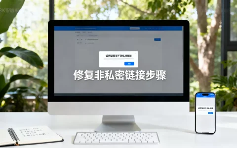 网站提示该网站链接不是私密链接怎么办？如何修复非私密链接