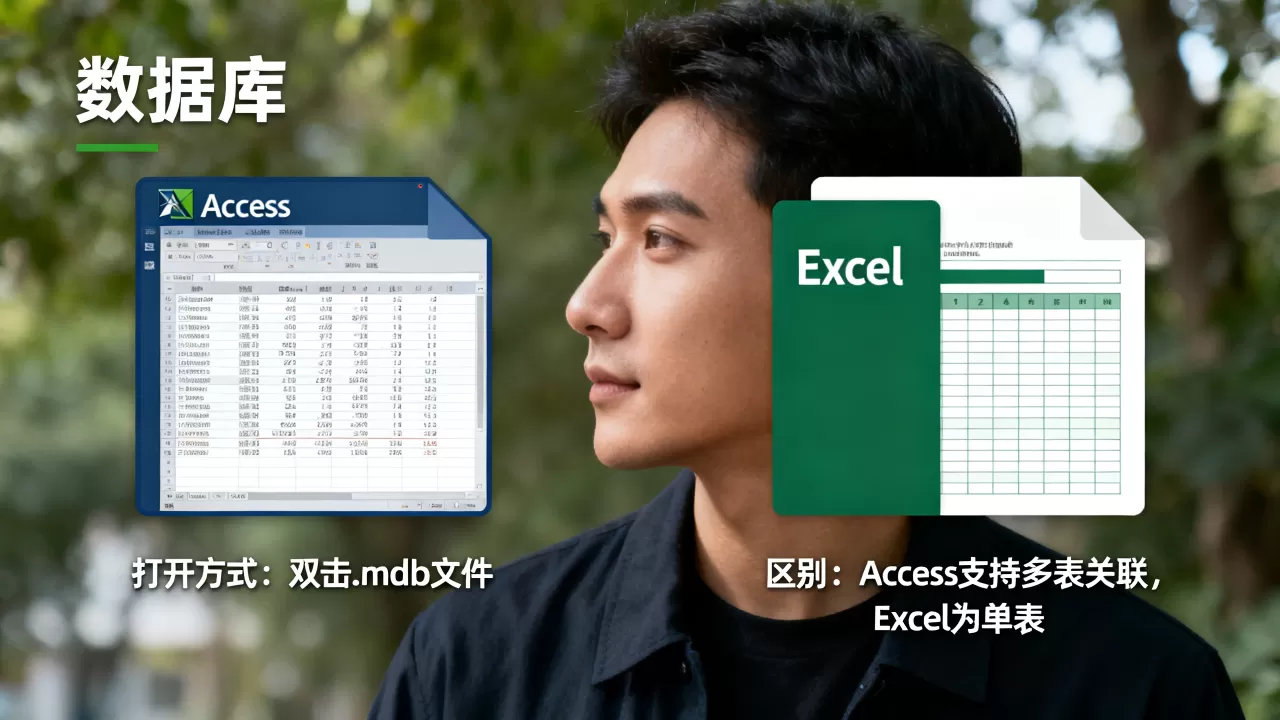 access数据库怎么打开?access数据库与excel的区别 access数据库怎么打开?access数据库与excel的区别