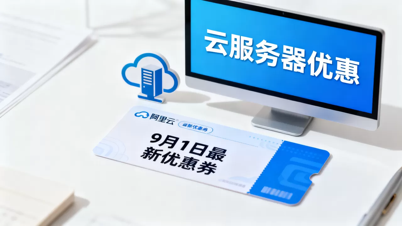 阿里云9月1日最新优惠券怎么领？云服务器优惠力度大吗