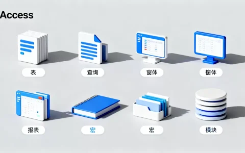Access由6种数据库对象组成？Access数据库对象有哪些
