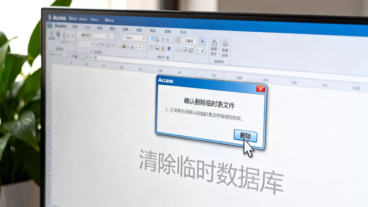Access清除临时数据库怎么操作?access删除临时表文件 Access清除临时数据库怎么操作?access删除临时表文件