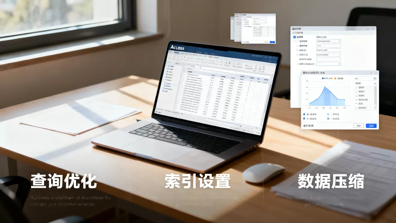 Access百万数据卡顿怎么解决？access数据库优化技巧