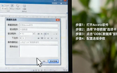 Access如何添加数据库连接？Access连接数据库详细步骤