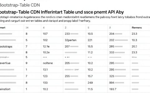 bootstraptable cdn引用失败怎么办，bootstraptable cdn地址