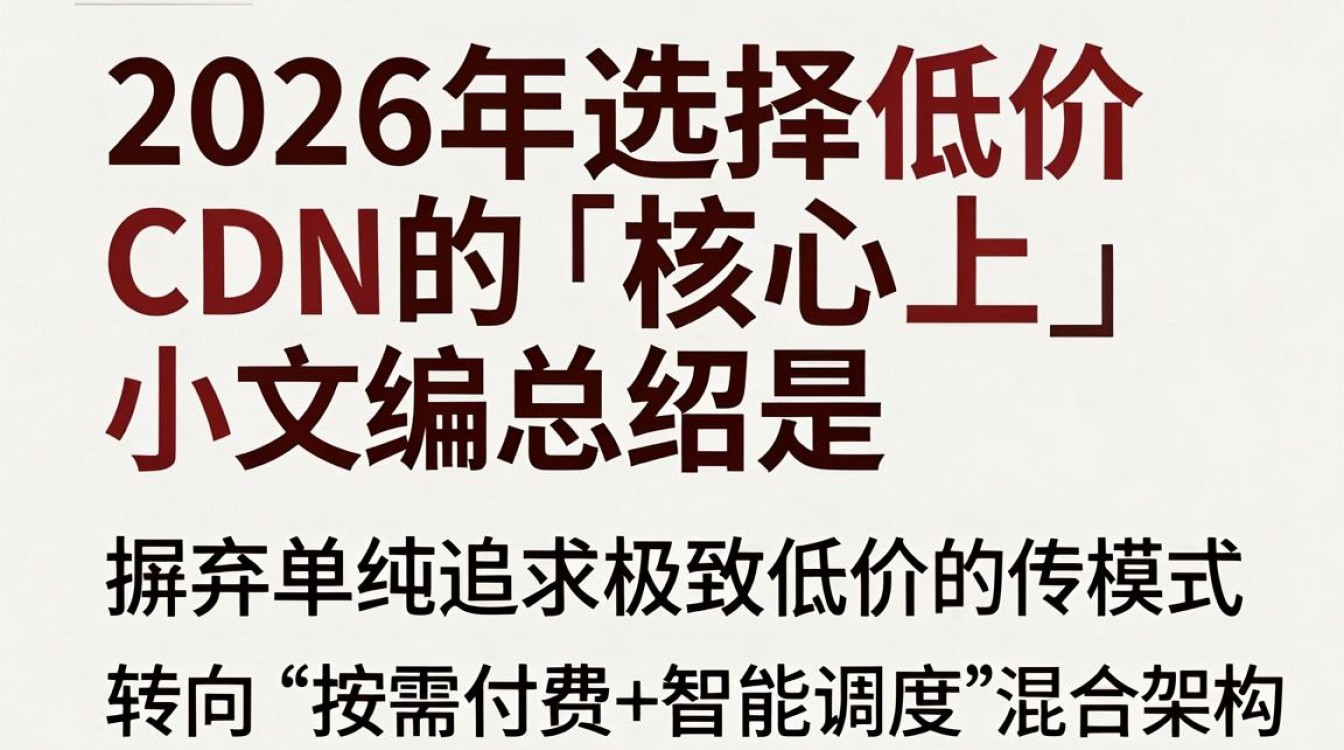 低价 cdn