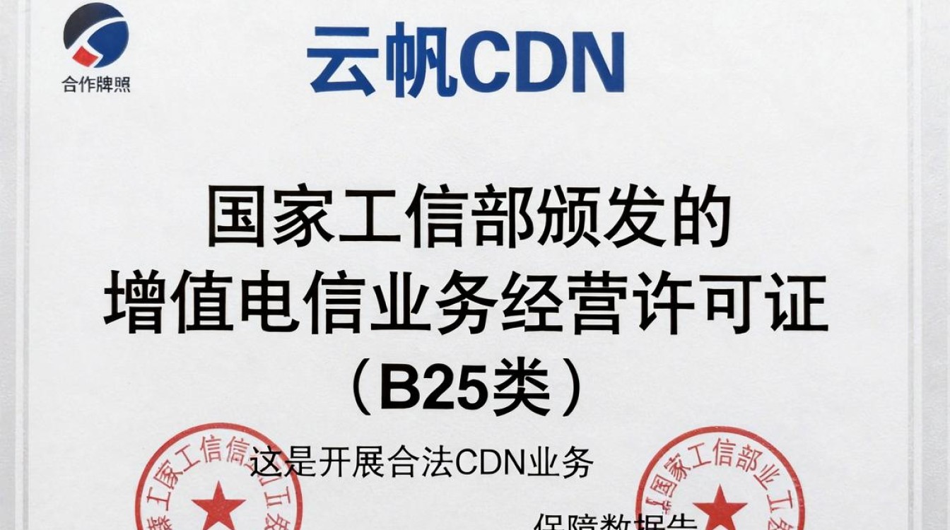 云帆 cdn牌照