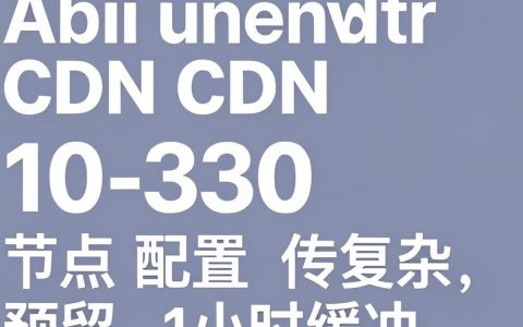 阿里云CDN生效要多久，阿里云CDN配置生效时间
