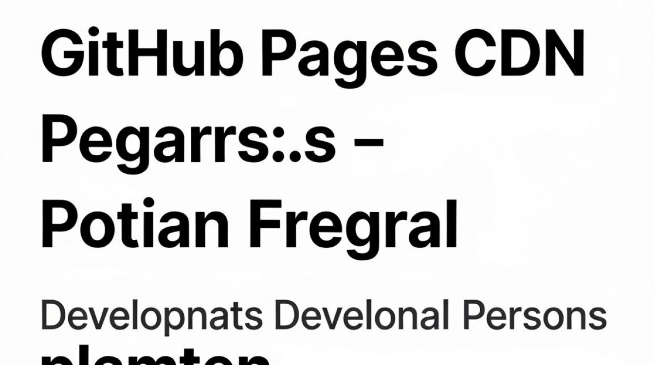 github page cdn