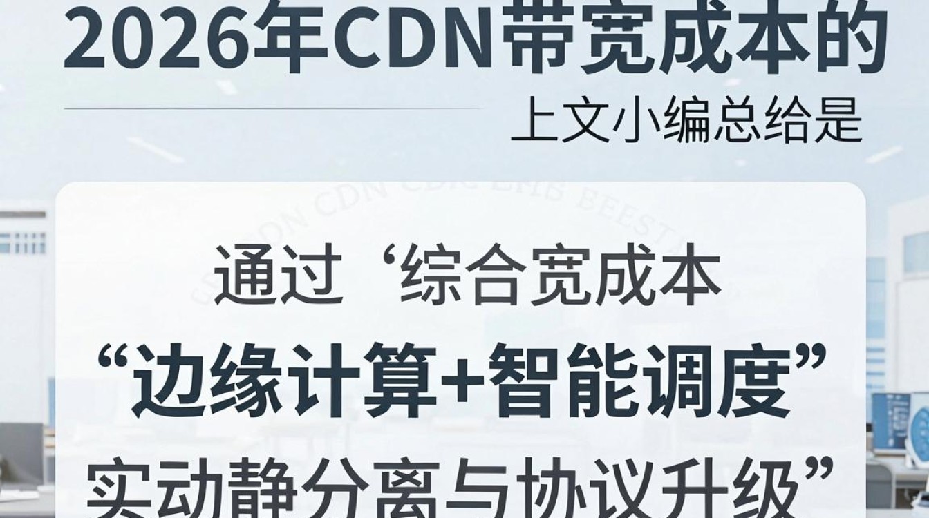 cdn带宽成本 cdn带宽成本