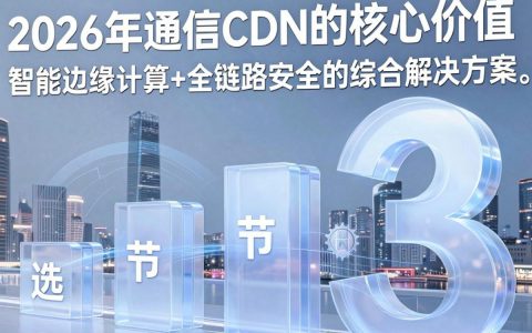 通信CDN是什么，通信CDN加速原理