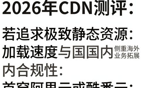 cdn测评，国内cdn哪家速度快稳定