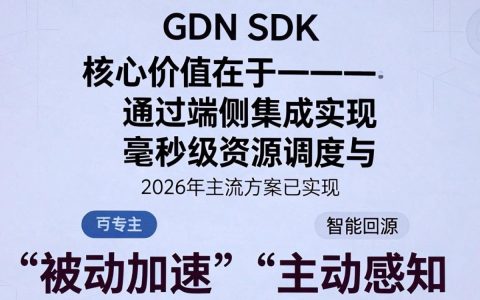 CDN SDK是什么，CDN SDK使用方法