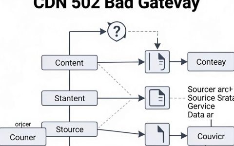 cdn 502 错误怎么解决？CDN 502 报错原因及修复方法