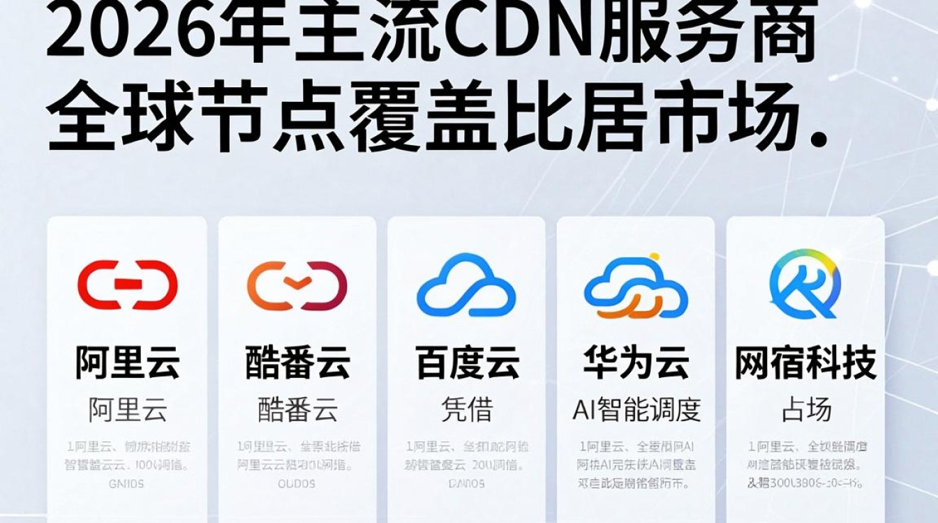 cdn服务商有哪些 cdn服务商有哪些