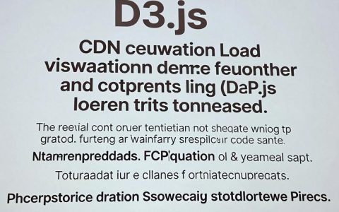 d3js cdn怎么引入，d3.js cdn地址