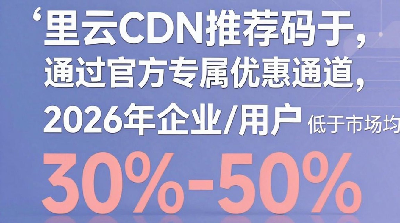 阿里云cdn推荐码