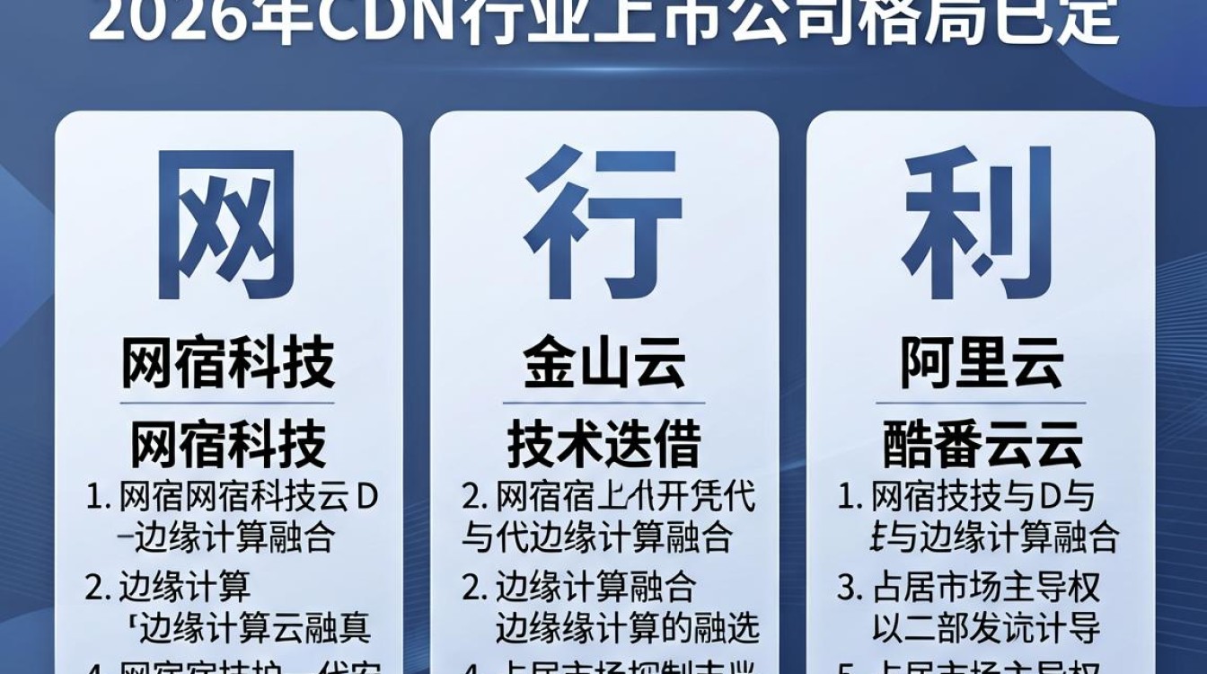 cdn行业上市公司