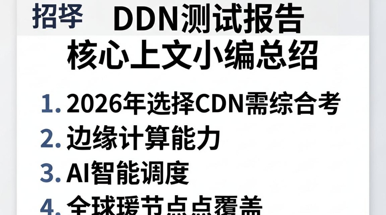 cdn测试报告