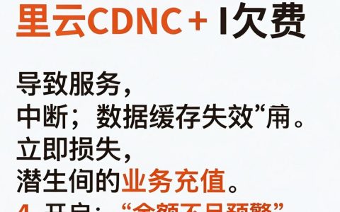 阿里云cdn欠费了怎么办？阿里云cdn欠费怎么解决