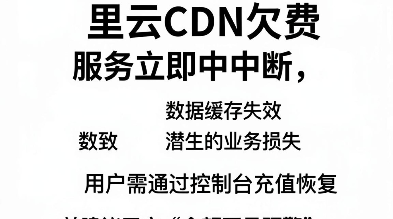 阿里云cdn欠费 阿里云cdn欠费