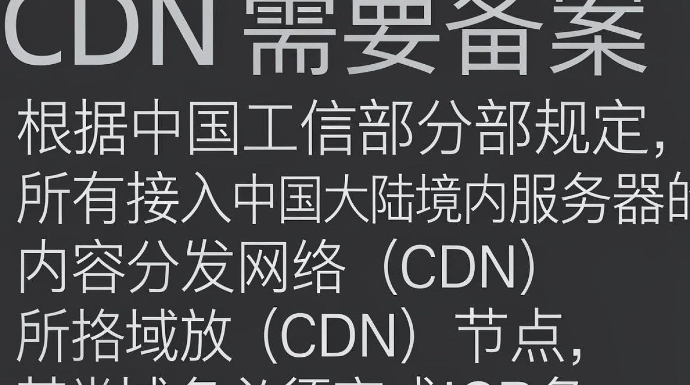 cdn需要备案么 cdn需要备案么