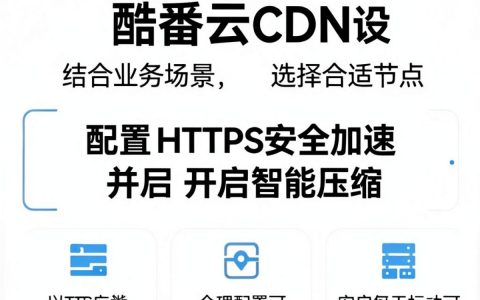 酷番云cdn设置教程，酷番云cdn怎么配置