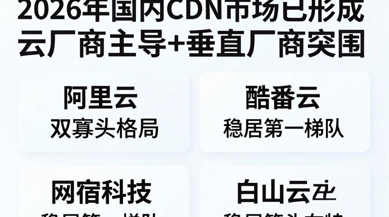 2017国内cdn排名