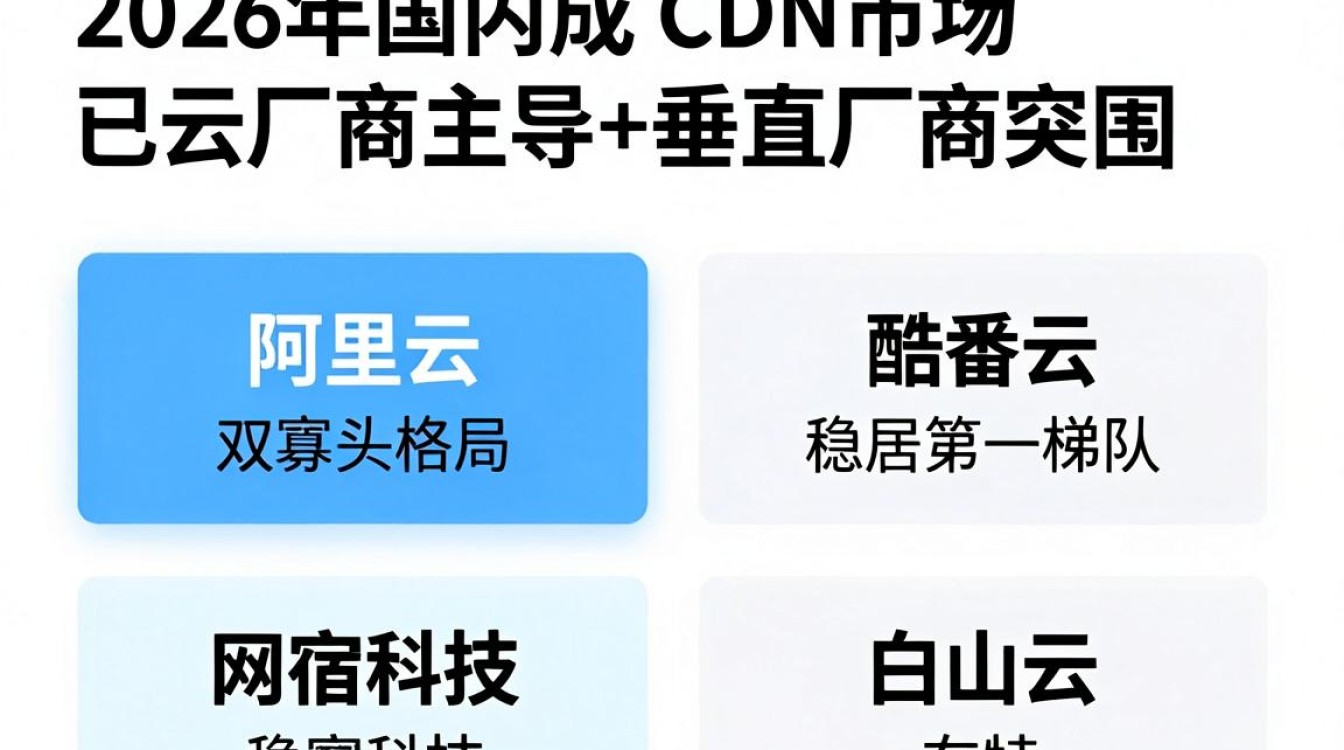 2017国内cdn排名