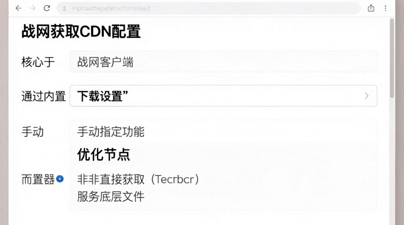 战网获取cdn配置 战网获取cdn配置