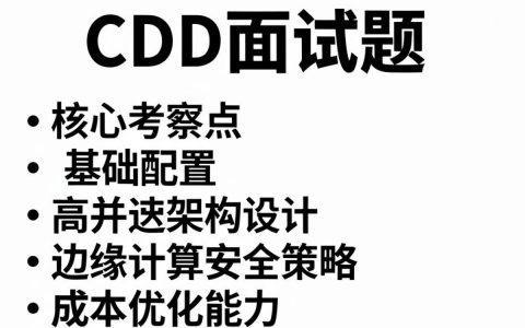 cdn面试题，cdn面试题有哪些