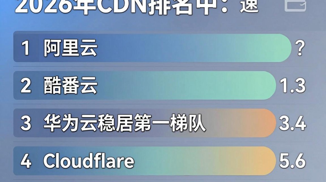 免费cdn排名