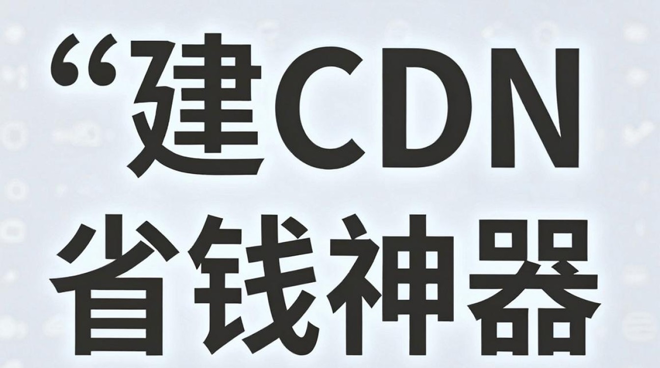 自建cdn费用