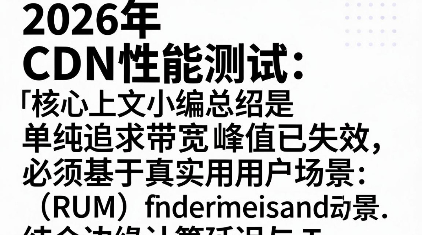 cdn性能测试 cdn性能测试