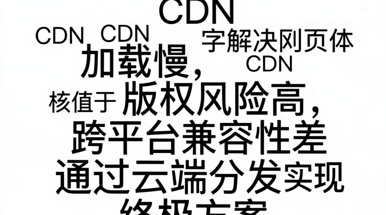国内字体cdn 国内字体cdn