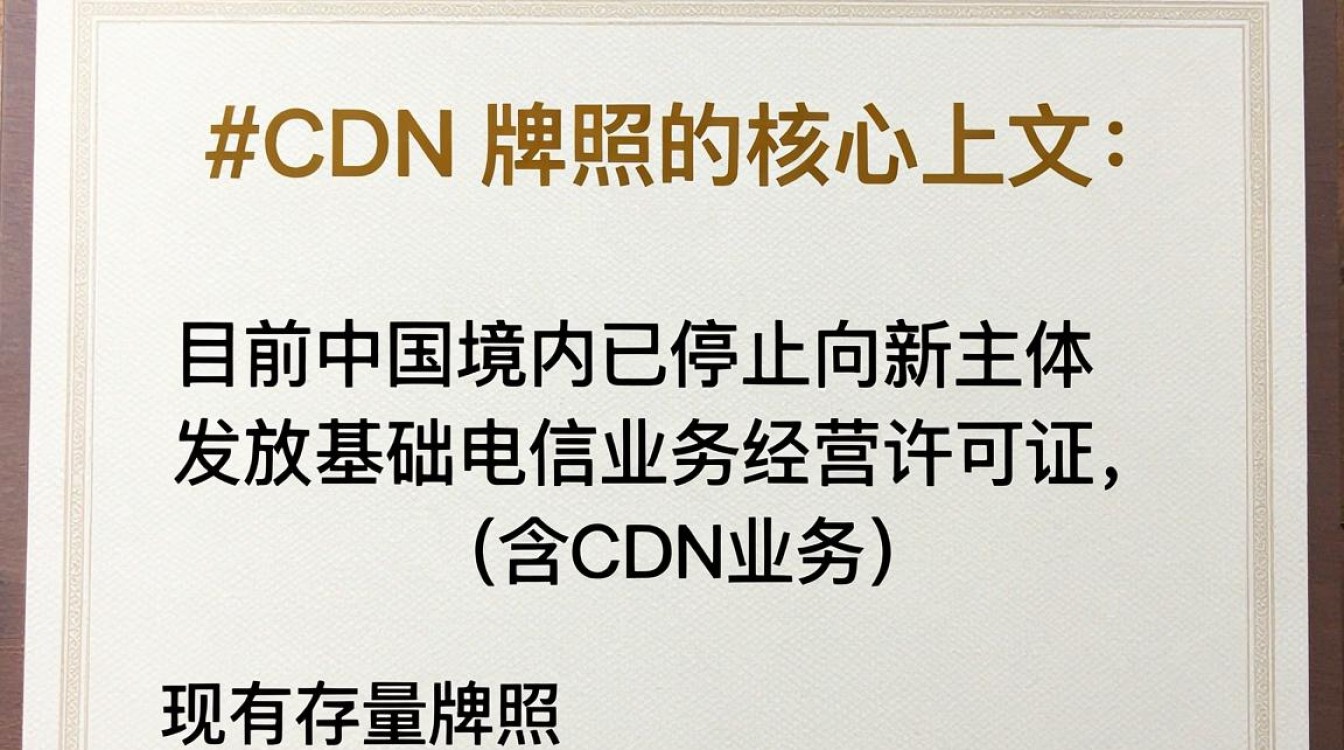 cdn牌照申请