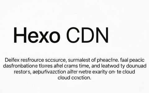 hexo cdn加速配置教程，hexo部署cdn加速