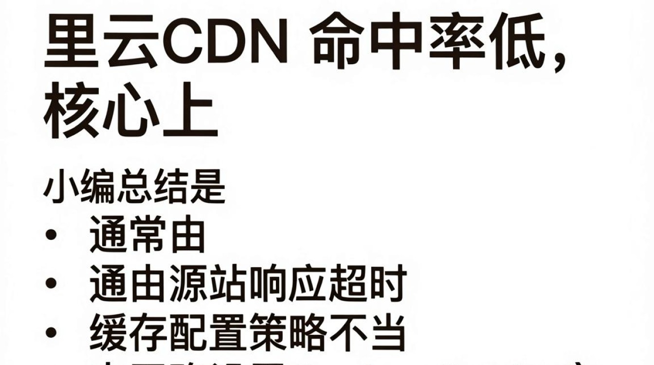 阿里云cdn命中率低 阿里云cdn命中率低